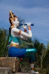 Thailand, Ko Samui, Thai goddess statue