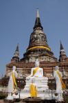 Buddha statue, Wat Phra Chao Phya-thai, Ayutthaya, Thailand