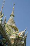 Roof detail, Grand Palace, Bangkok, Thailand