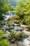 Waterfall and river, Rize, Black Sea region of Turkey