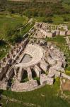 Aerial view of Aphrodisias, Aydin, Turkey