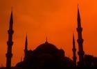 Blue Mosque at Sunset, Istanbul, Turkey