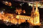 St Mary's Cathedral at Night,  Sydney, Australia