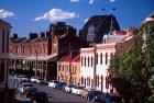 Historic Buildings and Sydney Harbor Bridge, The Rocks, Sydney, Australia