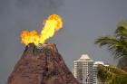 Volcano, Sea World, Gold Coast, Queensland, Australia