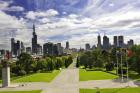 View from the Shrine of Remembrance, Melbourne, Victoria, Australia