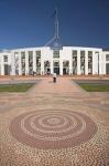Australia, ACT, Canberra, Tile, Parliament House Building