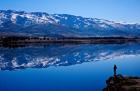 Lake Dunstan and Pisa Range, Central Otago