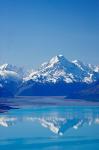 Aoraki, Mt Cook and Lake Pukaki, South Canterbury, South Island, New Zealand