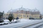 Grand Chateau and Snow, Mt Ruapehu, North Island, New Zealand