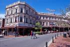 Cafe and Regent Theatre, Octagon, Dunedin, New Zealand