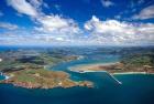 Taiaroa Head, Otago Peninsula, Aramoana and Entrance to Otago Harbor, near Dunedin, New Zealand