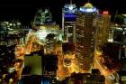 Auckland CBD Viewed from Skytower, Auckland, North Island, New Zealand