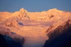 Alpenglow, Fox Glacier Neve, South Island, New Zealand