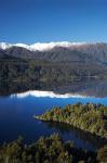 Kayakers, Lake Mapourika, South Island, New Zealand