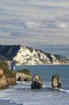 Three Sisters, White Cliffs, North Island, New Zealand