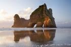 Rock Formation, Archway Island, South Island, New Zealand (horizontal)