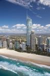 Australia, Queensland, Gold Coast, City skyline