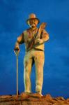 Gumdigger Statue, Dargaville, North Island, New Zealand