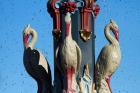 Bird sculptures, Christchurch, Canterbury, New Zealand