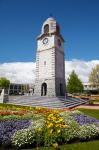 Memorial Clock Tower, Seymour Square, Marlborough, South Island, New Zealand (vertical)