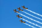 The Red Checkers Aerobatic Display Team with CT-4B Airtrainers