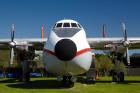 Argosy cargo airplane, Marlborough, New Zealand