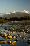 New Zealand, Mt Tasman, Mt Cook, Clearwater River