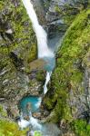 New Zealand, Arthurs Pass NP, Waimakariri falls