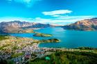 View Towards Queenstown, South Island, New Zealand