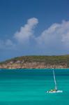 Antigua, Dickenson Bay, Sailboat