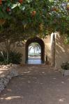 Archway to Pool at Tierra del Sol Golf Club and Spa, Aruba, Caribbean