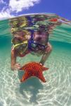 Snorkeling in the Blue Waters of the Bahamas