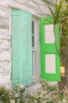Beach House Green shutters, Loyalist Cays, Bahamas, Caribbean