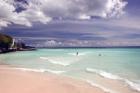 View of Dover Beach, Barbados, Caribbean