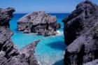 Beach on South Coast, Bermuda, Caribbean