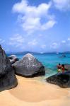 Couple, Baths, Virgin Gorda