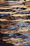 Abstract sunrise reflection on water, Havana Harbor, Havana, Cuba