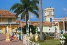 Plaza Mayor, Trinidad, UNESCO World Heritage site, Cuba