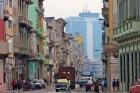 Old and new buildings, Havana, UNESCO World Heritage site, Cuba