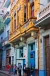 Old house in the historic center, Havana, UNESCO World Heritage site, Cuba