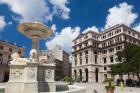 Cuba, Havana, Plaza de San Francisco de Asis