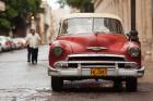 Cuba, Havana, Havana Vieja, 1950s classic car