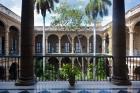 Cuba, Havana, Museo de la Ciudad museum, courtyard