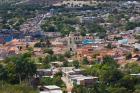 Cuba, Sancti Spiritus, Trinidad, Aerial view of town