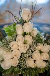 Wedding floral centerpiece, Bavaro, Higuey, Punta Cana, Dominican Republic