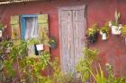 Fisherman's House on Malendure Beach, Basse-Terre, Guadaloupe, Caribbean