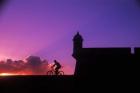 Sunset Bike Ride at El Morro Fort, Old San Juan, Puerto Rico