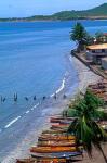 Fishing Boats on Shore, St Lucia