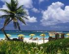 Dawn Beach on St Martin, Caribbean